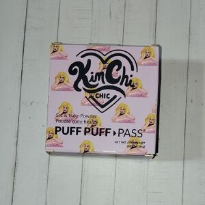Kimchi Chic Beauty Puff Puff Pass Set & Bake Powder - Pink